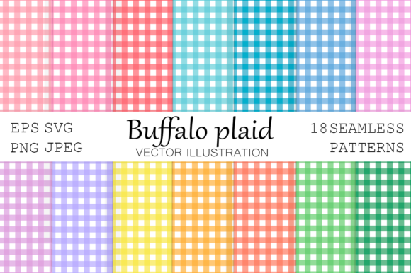 Buffalo Plaid Seamless Patterns: A Creative Designer’s Essential Resource