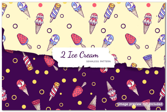 Ice Cream - Seamless Patterns: Design Flexibility Without the Compromise