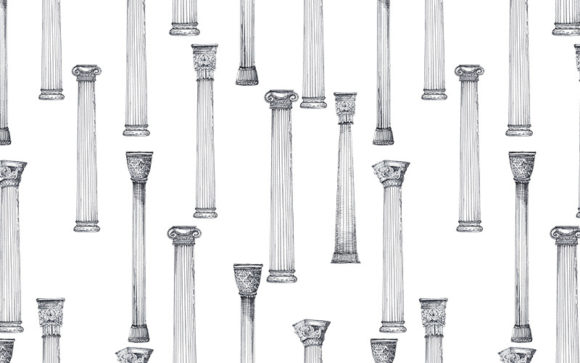 Ink Seamless Patterns with Columns