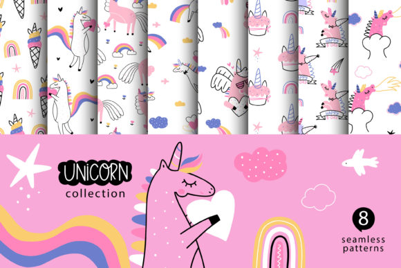 Unicorns Patterns for Creative Expression: Elevating Kids Party Decor and Beyond
